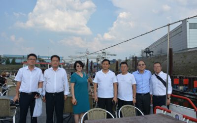 Die Delegation der Internationalen Land Port der Stadt Lanzhou besuchte Duisburg