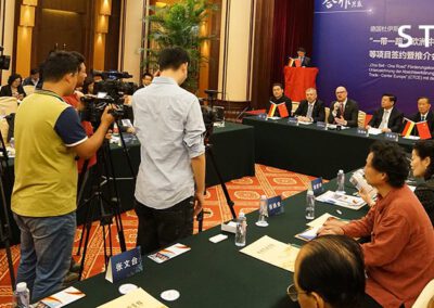 Pressekonferenz des Projektes CTCE am 10.10. 2016 in Peking