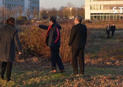 06.12.2016 Ortsbesichtigung mit Investor Herr Niu für das Projekt China-Trade-Center