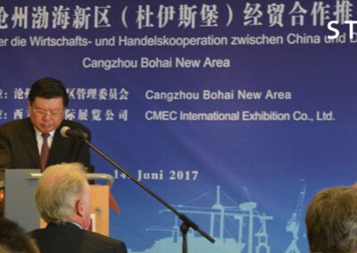 Delegationsbesuch der Cangzhou Bohai New Area in Duisburg am 14.06.2017