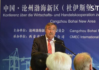 Delegationsbesuch der Cangzhou Bohai New Area in Duisburg am 14.06.2017