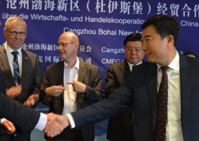 Delegationsbesuch der Cangzhou Bohai New Area in Duisburg am 14.06.2017