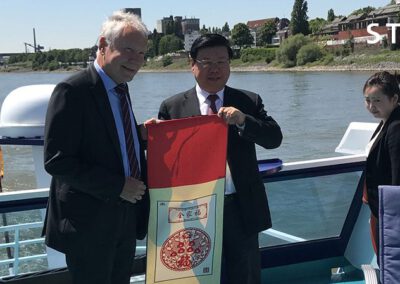 Delegationsbesuch der Cangzhou Bohai New Area in Duisburg am 14.06.2017