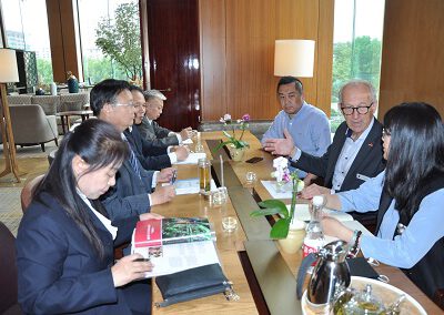 Starhai besucht Shangdong mit der Delegation Rheinland-Pfalz