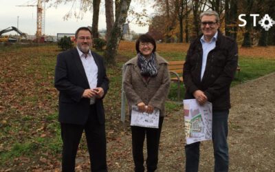 Treffen mit der Wirtschaftsförderung der Stadt Nettetal und Besichtigung der potenziellen Grundstücke