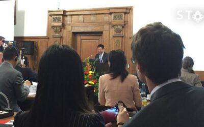 Empfang der chinesischen Delegation der Stadt Wuhan im Duisburger Rathaus