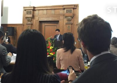 Empfang der chinesischen Delegation der Stadt Wuhan im Duisburger Rathaus am 30.05.2016