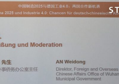 Empfang der chinesischen Delegation der Stadt Wuhan im Duisburger Rathaus am 30.05.2016