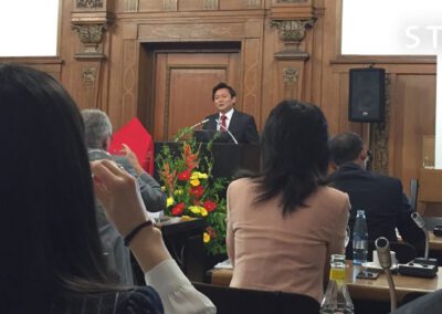 Empfang der chinesischen Delegation der Stadt Wuhan im Duisburger Rathaus am 30.05.2016