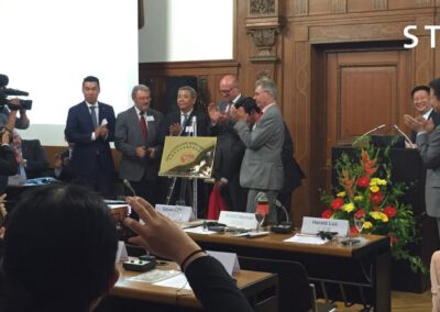 Empfang der chinesischen Delegation der Stadt Wuhan im Duisburger Rathaus am 30.05.2016