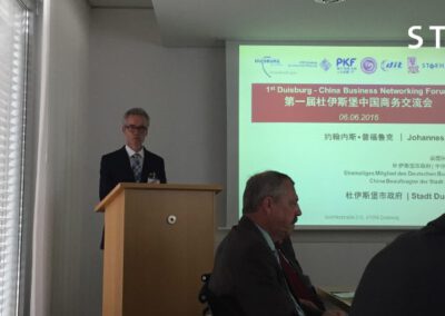 Forum zur Gründung des Duisburger China-Netzwerkes: 1st Duisburg-China Business Networking Forum am 06.06.2016