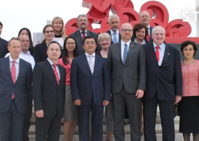 Dienstreise der Delegation der Stadt Duisburg nach China im September 2015